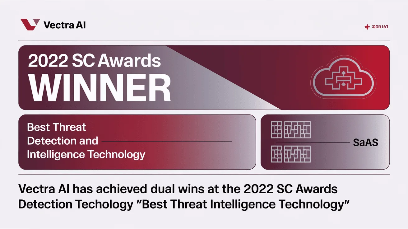 Vectra AI: Двойной триумф на SC Awards 2022 и лидер обнаружения угроз