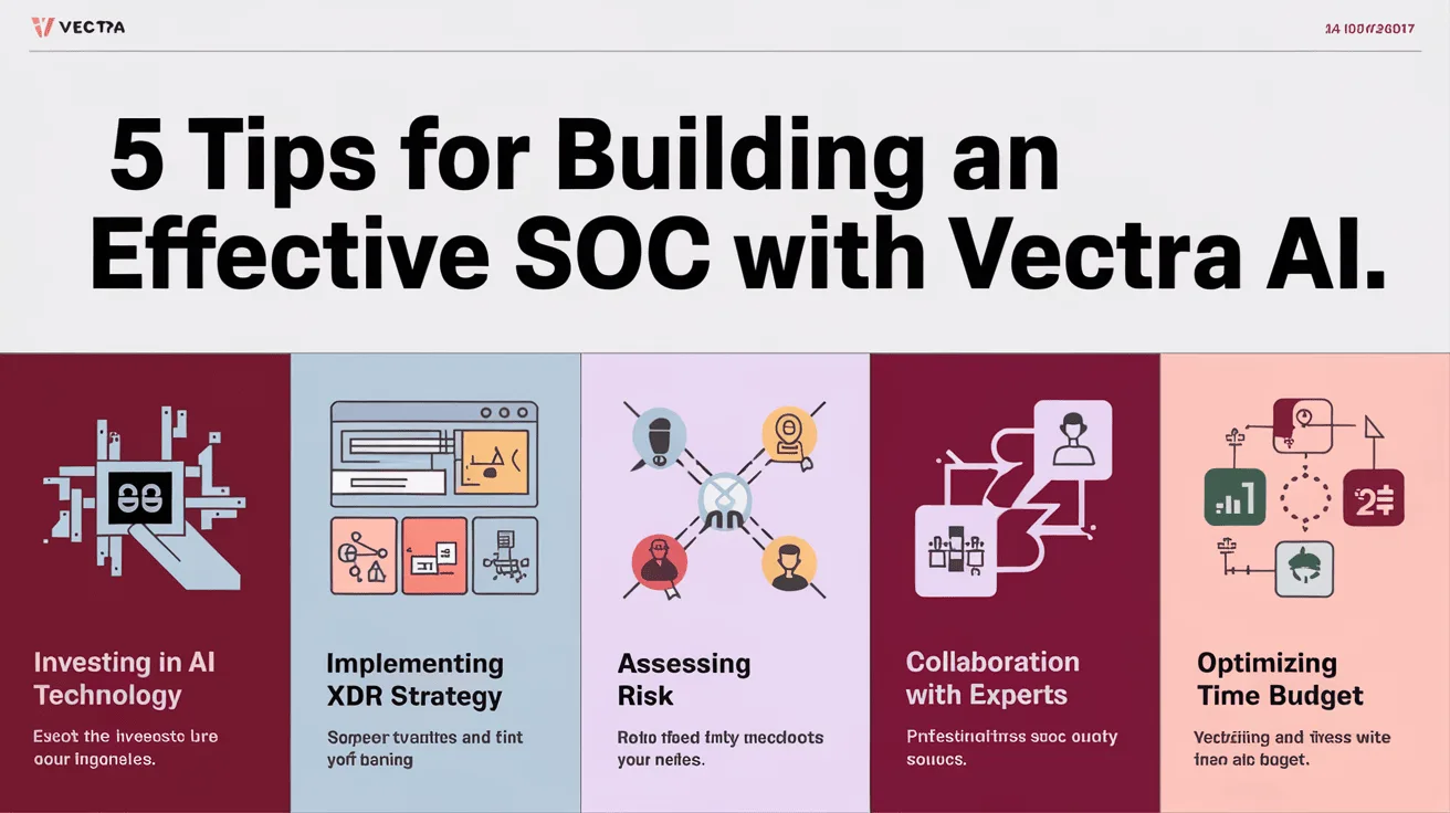 Vectra AI: 5 шагов, чтобы опередить киберугрозы в SOC