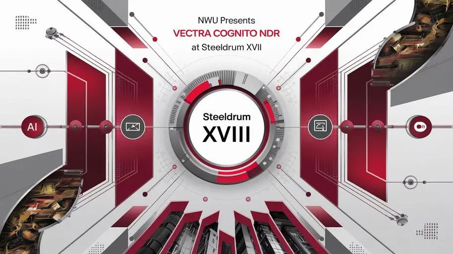 Презентація Vectra Cognito NDR на конференції SteelDrum XVIII | NWU